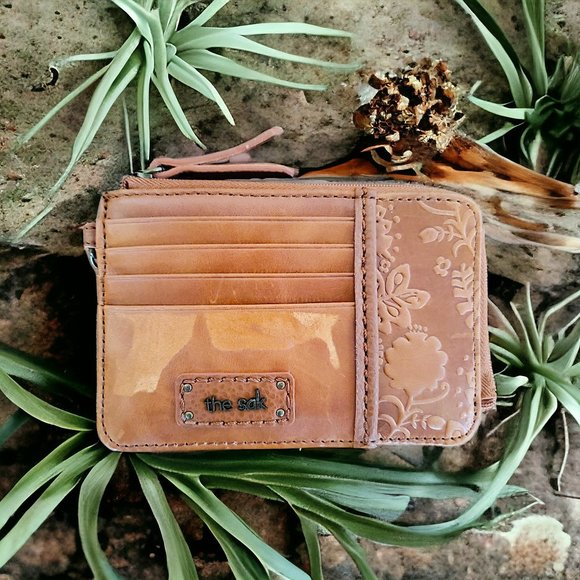 THE SAK Iris Slotted Card Wallet - Picture 1 of 6